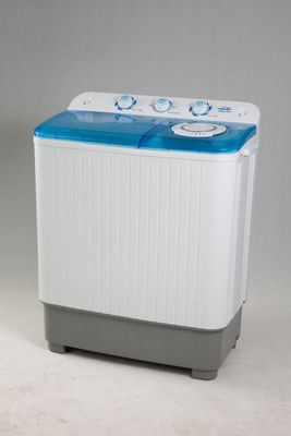 China Máquina de lavar gêmea sem redução da cuba da tampa plástica azul com carga dos PCes do secador de rotação 214 fornecedor