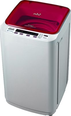 China Mini máquina de lavar superior magro automática da carga, arruela de roupa portátil empilhável fornecedor