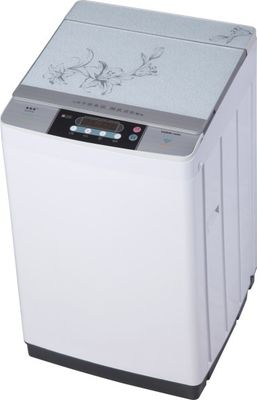 China Máquina de lavar automática vermelha da carga 8kg superior, máquinas de lavar da extremidade superior do de alta capacidade fornecedor